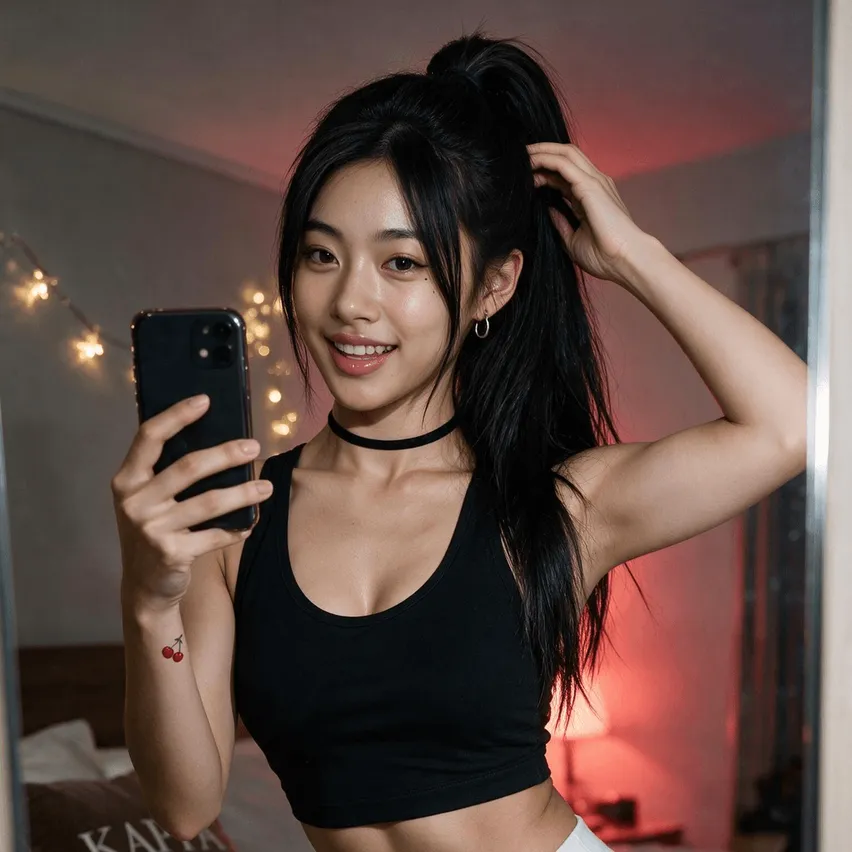 Nari Nakamura, Original AI Character